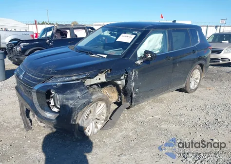 2024 Mitsubishi Outlander Es 2.5 2Wd from USA, damaged, VIN JA4J3UA8XRZ086699